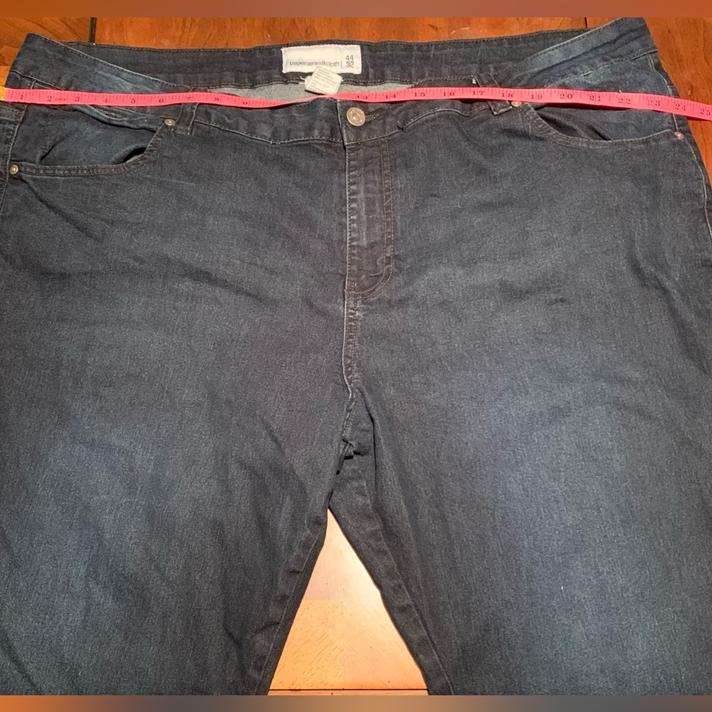 Mens’ Dark Blue/Indigo Paper Denim & Cloth Jeans (Size: 44 x 32)